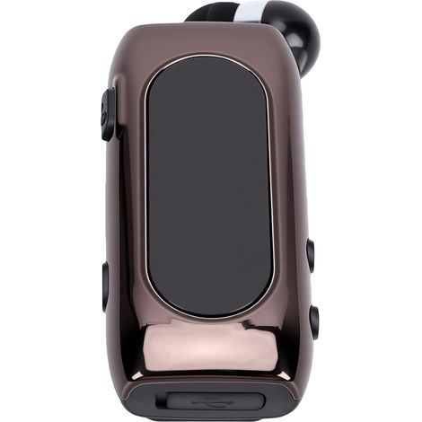 Casque Bluetooth Écran LED Rétractable Clip Antibruit sur Une Seule Oreille Écouteur Mains Libres pour la Conduite Voyage d'affaires 20 Heures de Lecture Charge Rapide (1/5)