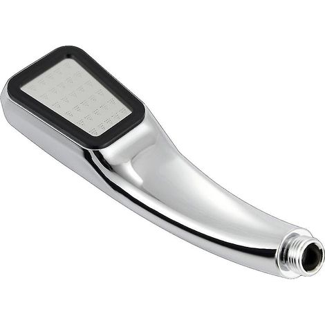 Pommeau de douche large avec finition ABS polie