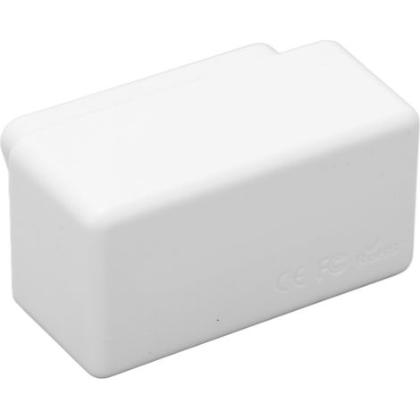 GARRYFIZH Scanner Bluetooth 4.0 OBD2, lecteur de codes d'erreur moteur, outil de diagnostic automobile OBD, blanc