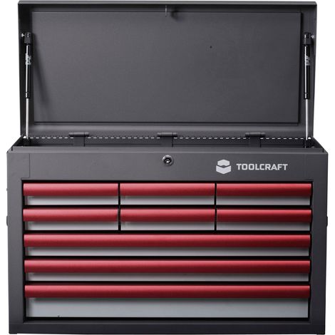 TOOLCRAFT 887090 Werkstattwagen  Herstellerfarbe: Grau, Anthrazit, Rot (1/2)