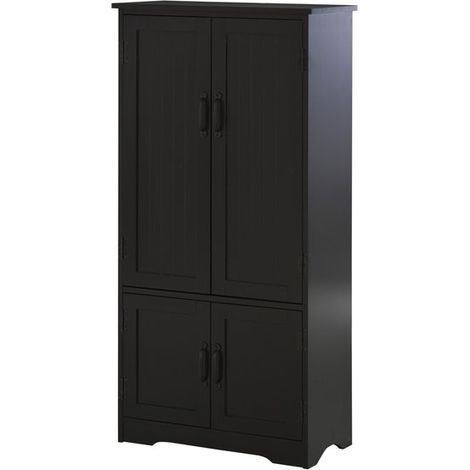 Armoire de cuisine MONA noire (1/5)