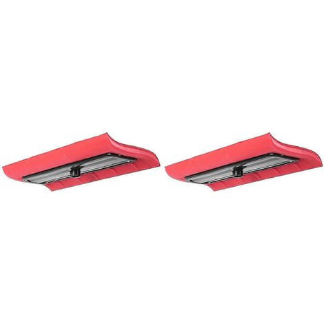 Brosse à neige et râteau à neige en mousse (lot de 2) pour toitures - Tête en mousse légère - Compatible avec les toitures, les véhicules et les gouttières WHBYV (1/4)