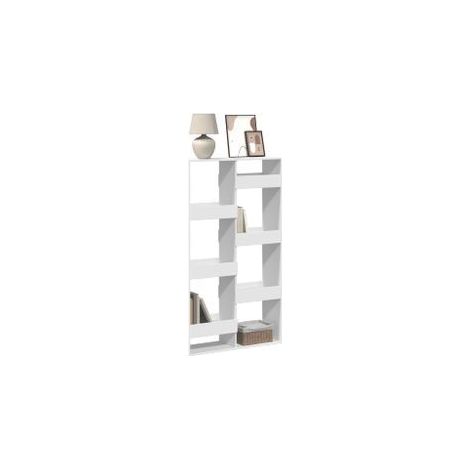 Bibliothèque blanc 100x33x175 bois d'ingénierie (1/5)