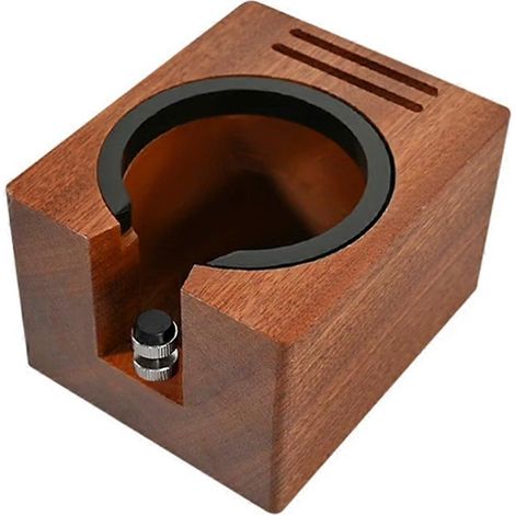 Tasseur à café support café outil support 58mm bois tasseur à café support tasseur à café support pour Worktop (1/5)