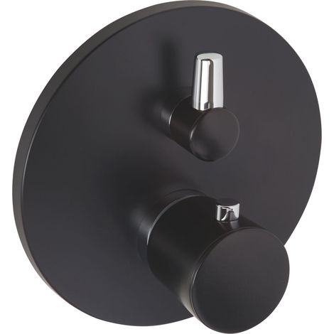 Ensemble de fixation encastré pour thermostat BALANCE avec vanne d'arrêt et de réglage (1/3)