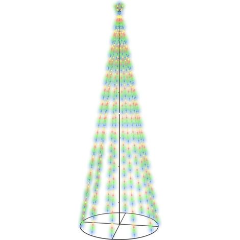 Arbre de Noël，Sapin de Noël cône 732 LED Colorées 160x500 cm CFW37110 (1/5)