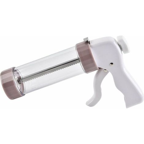 royaluxe - Presse à biscuits, pistolet à douille, machine à churros, pointes de glaçage, stylo de décoration avec disques et buses - Kit de décoration de gâteau (1/5)