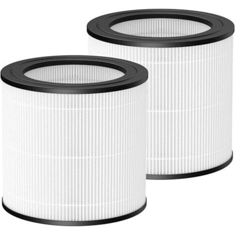 Filtre de rechange FY0611/30 compatible avec les purificateurs d'air Philips AC0650/10 et AC0651/10, 2 filtres HEPA pour purificateurs d'air Philips série 600 (1/5)