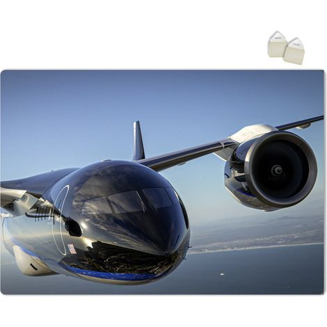 LUXURY PLANE - POSTER in PVC da 3mm - Misura: 70x100 cm