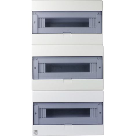 TRU COMPONENTS TC-GYB5-48 Installationsverteiler 366 x 690 x 95 ABS, PC, Stahl 1 St. (1/5)