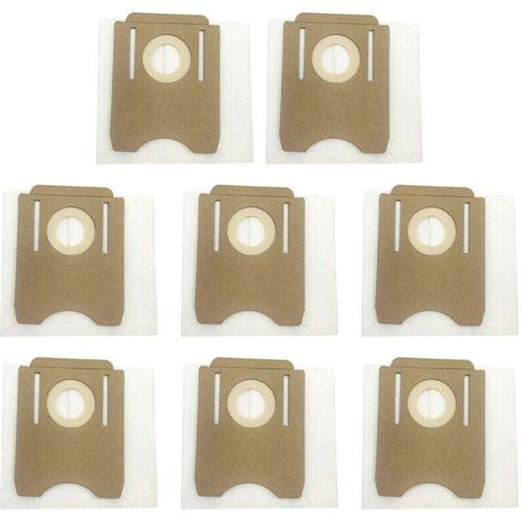 8 sacchetti per la polvere per robot aspirapolvere, accessori compatibili con i modelli S8 e S8+ -Crezuo (1/4)