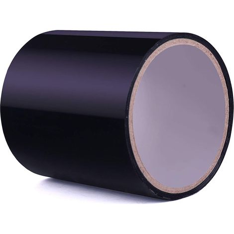Piège à fuites, ruban étanche noir (0,65mmx10cmx1,5m), pour réparation de piscine et plomberie (ruban de réparation d'urgence/joint autocollant, pour étanchéité sous-marine) une pièce (1/3)