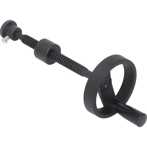 Étau d'établi à vis T16x220 mm autobloquant, fixation à roulement de qualité avec volant de 100 mm (1/5)