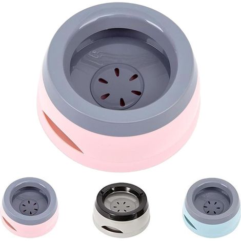 Gamelle d'eau portable pour chien(rose) (1/5)
