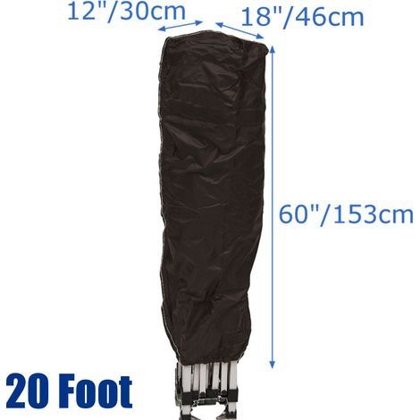 210D Oxford-Gewebe, Zeltplane, Staubschutz, wasserdichte Schutzhülle, 3046153 cm (1/3)