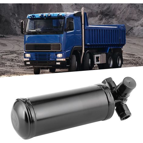 Déshydrateur de climatisation en métal, réservoir de climatisation vertical, accessoire de voiture noir compatible avec FH 12 / FH 16 (1/4)
