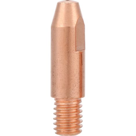 20 Stück Kupferkontaktspitzen M6 für Binzel 24KD MIG/MAG-Schweißbrenner (1,0 mm) (1/5)