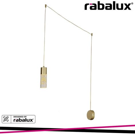 Lampada a sospensione LED 4W oro Rabalux Floresta 4000K (1/3)