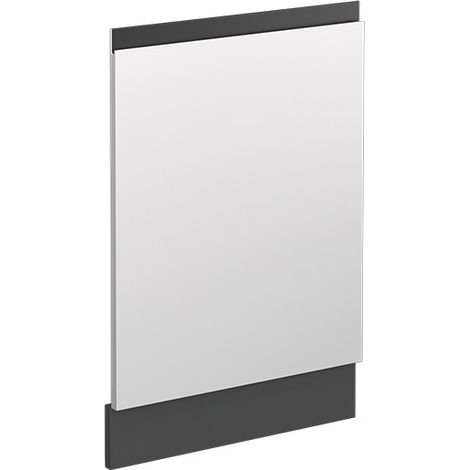 Pannello frontale R-Line, Bianco, 44.6 cm Forma a J, senza piano di lavoro, Vicco