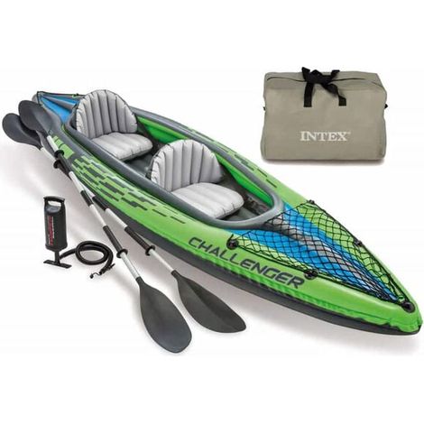 Kayak gonflable Intex Challenger K2, 351 x 76 x 38 cm, 68306NP (1/5)