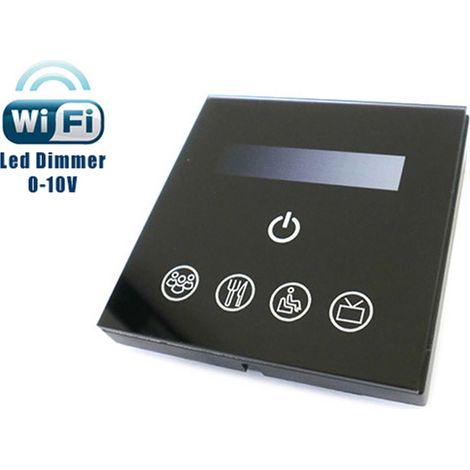 Led Dimmer Segnale 0-10V 220V 200W Touch Panel WiFi Interfacciabile Con Iphone Smartphone Android TM113 (1/3)