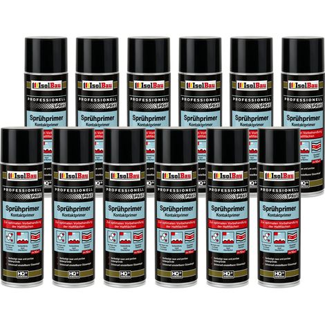 Sprühprimer 12 x 500 ml Grundierung Haftgrund Primer Haftvermittler Tiefengrund (1/5)