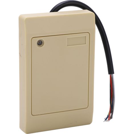 Lecteur de cartes d'identité IC professionnel 125 kHz étanche IP65, petit lecteur de cartes d'accès pour système de contrôle d'accès. (1/5)