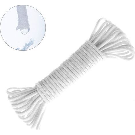10M /4mm diamètre Cordon de mèche Capillaire à arrosage Automatique, mèche hydroponique Bricolage, Pot de jardinière à arrosage Automatique, Dispositif de système d'eau Automatique (1/4)