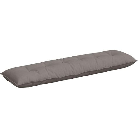 Coussin de Dos Taupe 180 x 19 x 50 cm tissu
