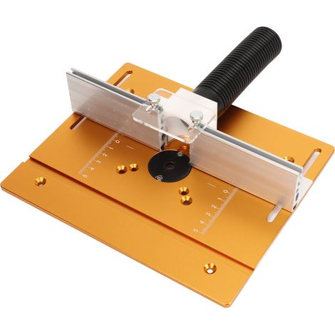 Machine à graver, fraiseuse de bakélite à plaque inversée, machine à chanfreiner et à ébarber, table de travail élévatrice multifonctionnelle, auxiliaire de rainurage. (1/5)