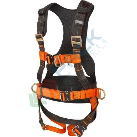 Imbracatura Portwest Ultra a 3 punti Colore: Nero/arancione Taglia S/M/L - Portwest (1/2)