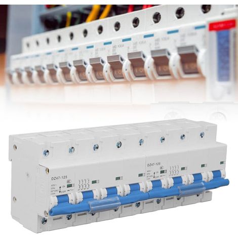 Miniatur-Verriegelungs-Umschalter AC400V, Doppel-Leistungsumschalter 4P+4P/10KA100A (1/5)