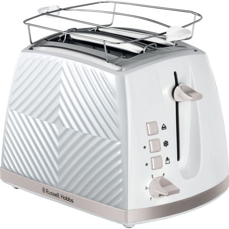 Russel Hobbs - Groove  2S Toaster - White