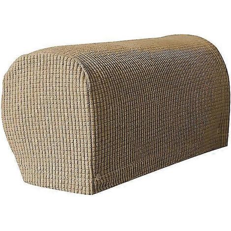 Lot de 2 protège-accoudoirs pour fauteuils et canapés, housses antidérapantes et extensibles pour accoudoirs de fauteuils et canapés [jkw] (1/2)