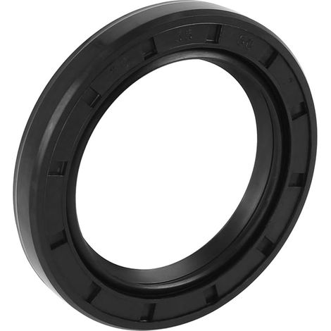 35mm x 50mm x 7mm Black Shaft Oil Seal TC Double Lip Rubber for Car (1/5)