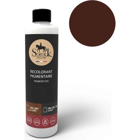 Peinture Cuir/Simili-Cuir (125ml, RAL 8017) - SOFOLK - Entretien pour Siège et Volant de Voiture, Canapé, Chaussure (1/5)