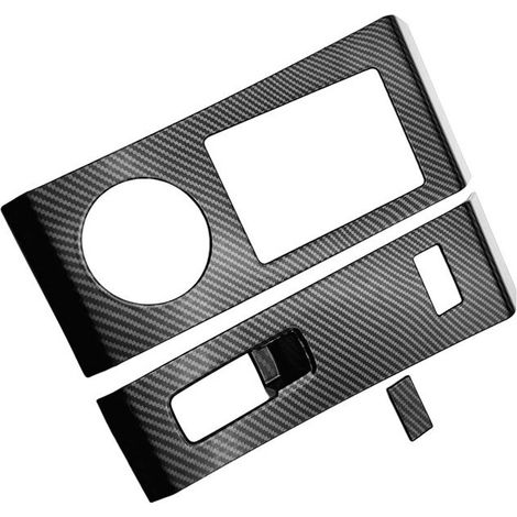 Adesivo decorativo per il pannello del cambio della console centrale dei modelli Outlander con guida a sinistra del 2022-2023.