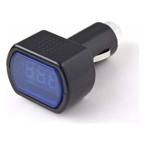 12 V Digitalanzeige LED Auto Fahrzeug Zigarettenanzünder Voltmeter Spannung Batterieleistung Tester Elektrische Anzeige Anzeige Van Truck Motorrad (1 Stück)