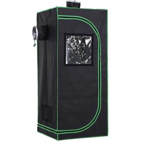 TENDA PER COLTIVAZIONE IDROPONICA GROW TENT 60 X 60 X 140 CM (1/5)
