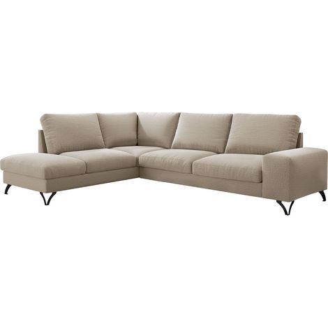 Sofá rinconero ComfiDream Lyrana II, Verita 11, Función de descanso, Almacenaje, 285x214x91cm, 0