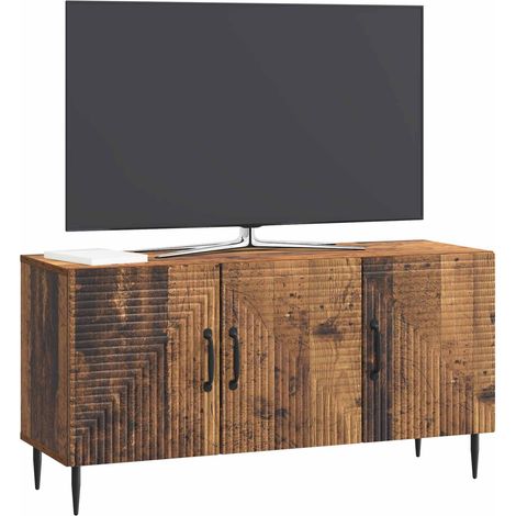 Maison Exclusive - TV-Schränk Altholz 99 x 34,5 x 50 cm Holzwerks