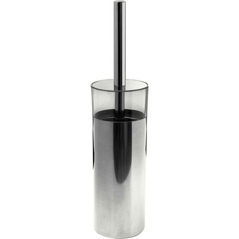 Scopino Bagno WC con Portascopino colore Cromato (1/2)