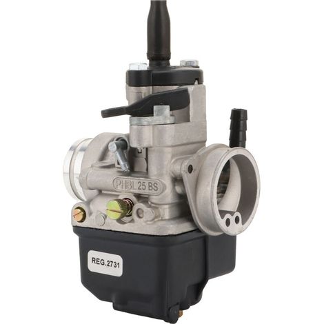 Compatible avec les pièces de modification de course du carburateur Dell'ORTO PHBL 25BS (REG.2731), alésage de 25 mm, convient aux moteurs à deux temps des motos et des voitures de course. (1/5)