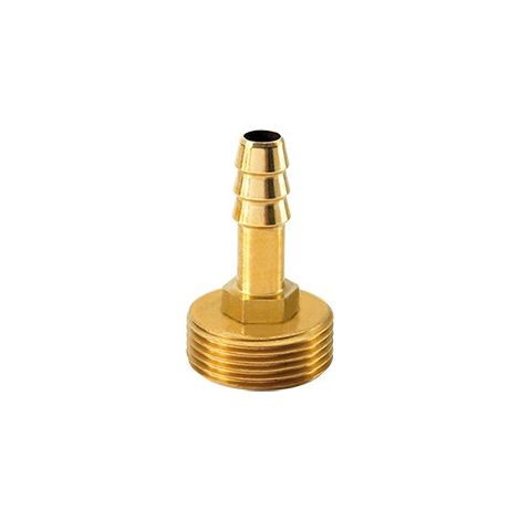 Boquilla roscada para tubo de goma 7/8" - HECAPO