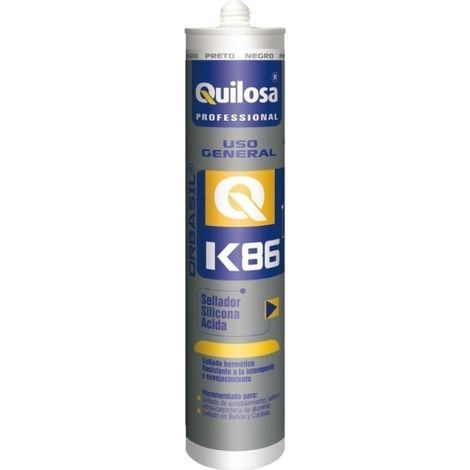Silicona Ácida QUILOSA ORBASIL K86 300ml Blanca 10043806 (1/5)