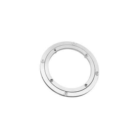 8" Roulement de table tournante en alliage d'aluminium, table tournante pivotante à usage intensif Lazy Susan Rotating Bearing Turntable Round Dining Table Smooth Swivel Plate Hardware