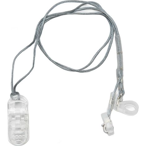 Portable Lanyard de Sécurité pour Amplificateurs Sonores - Support de Clip Transparent (1/5)