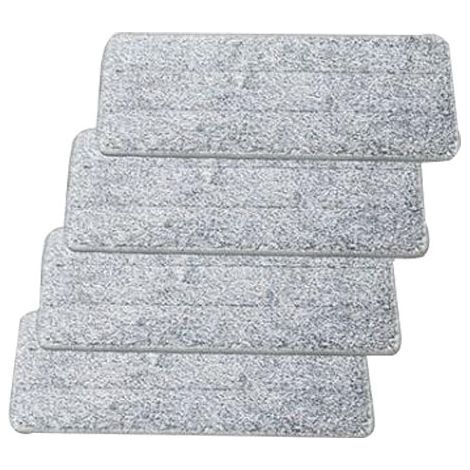4 selbstklebende Mopptücher, Ersatzmopptücher, saugfähige, handwaschbare Haushaltsmopptücher (3611) (1/5)