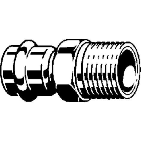 VIEGA 665869 Raccord de transition avec SC Sanpress Inox (1/3)