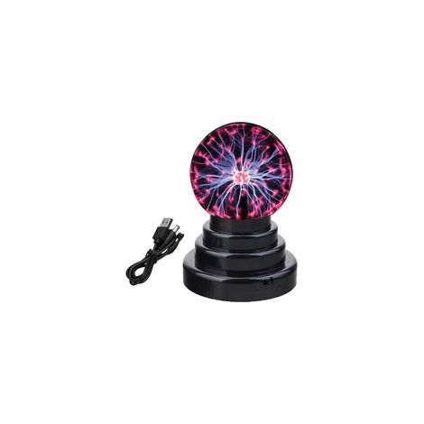 Boule plasma magique portable lumineuse, sensible au toucher – (1/5)